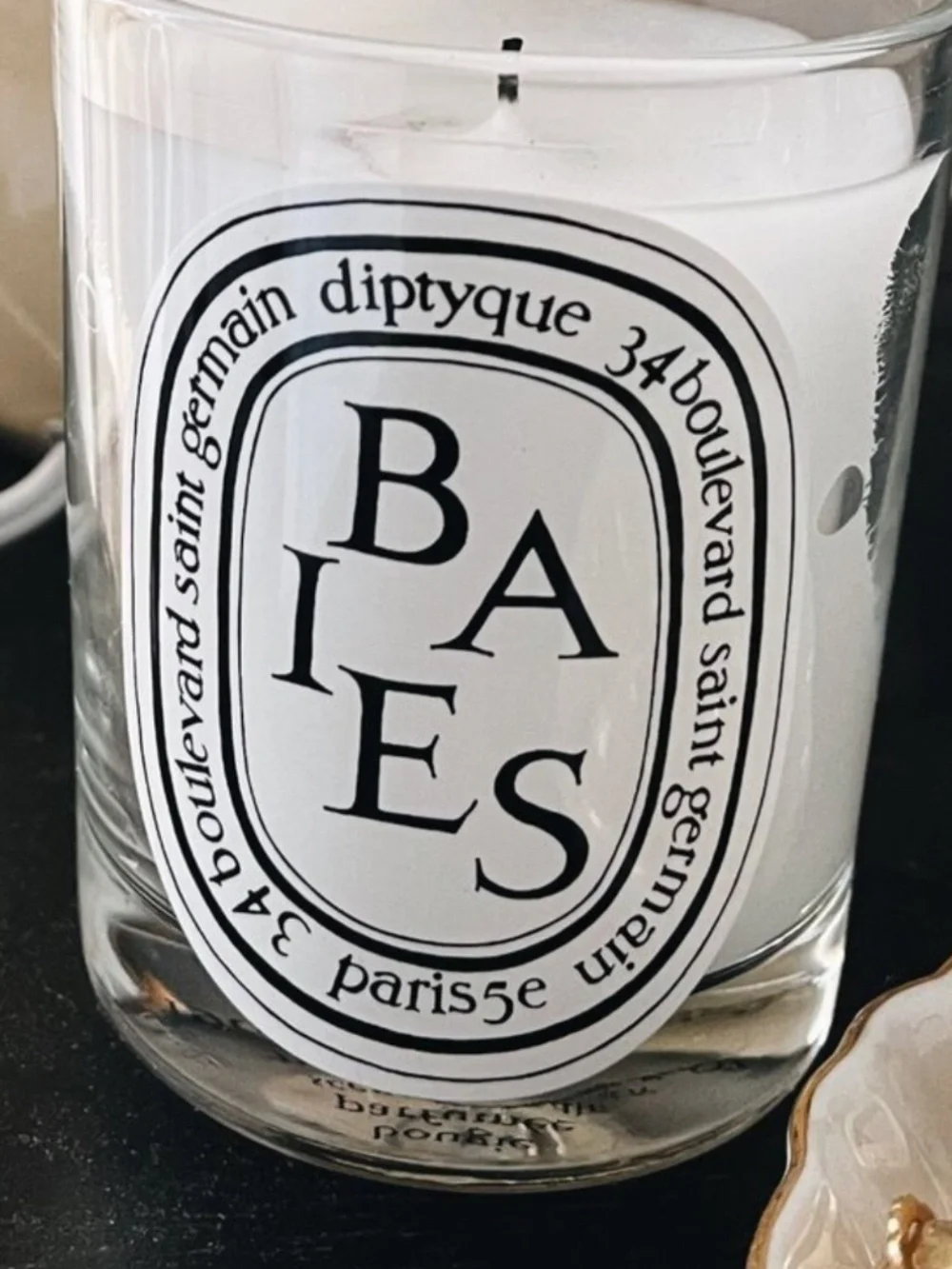 Diptyque Paris Baies (Berries, Rose, Currant) Bougie Parfumee  Candle 70g 2.4 oz